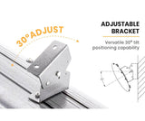 2 x BIO 2400W Outdoor Strip Heater, Electric Radiant Slimline Heat Bar Panel, 15A Plug - Decor Delight Aus