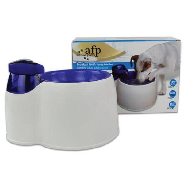 2L Fountain Fresh Pet Water Filter Bowl - Interactive Dog Cat Purifier - Decor Delight Aus