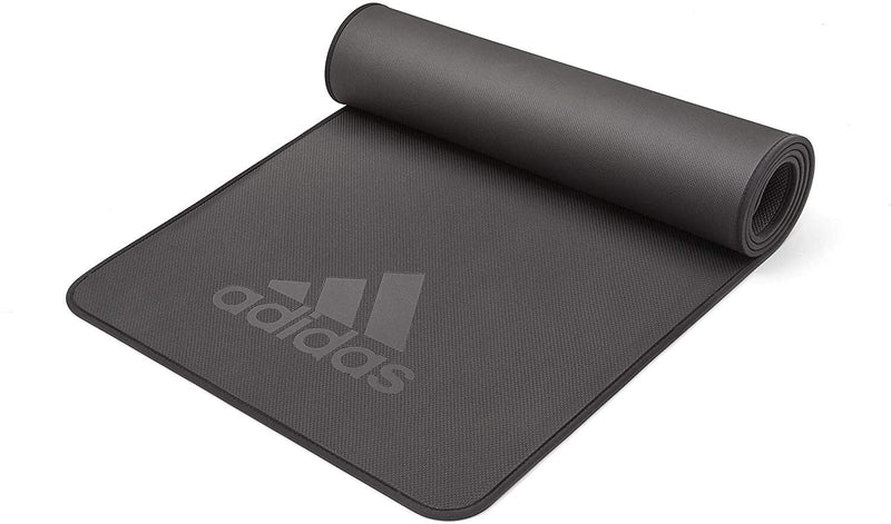 Adidas Professional Yoga Mat Exercise Training Floor Gym Fitness Judo Pilates - Black - Decor Delight Aus