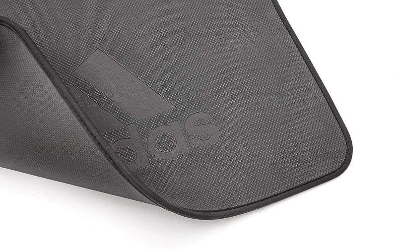 Adidas Professional Yoga Mat Exercise Training Floor Gym Fitness Judo Pilates - Black - Decor Delight Aus