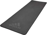 Adidas Professional Yoga Mat Exercise Training Floor Gym Fitness Judo Pilates - Black - Decor Delight Aus