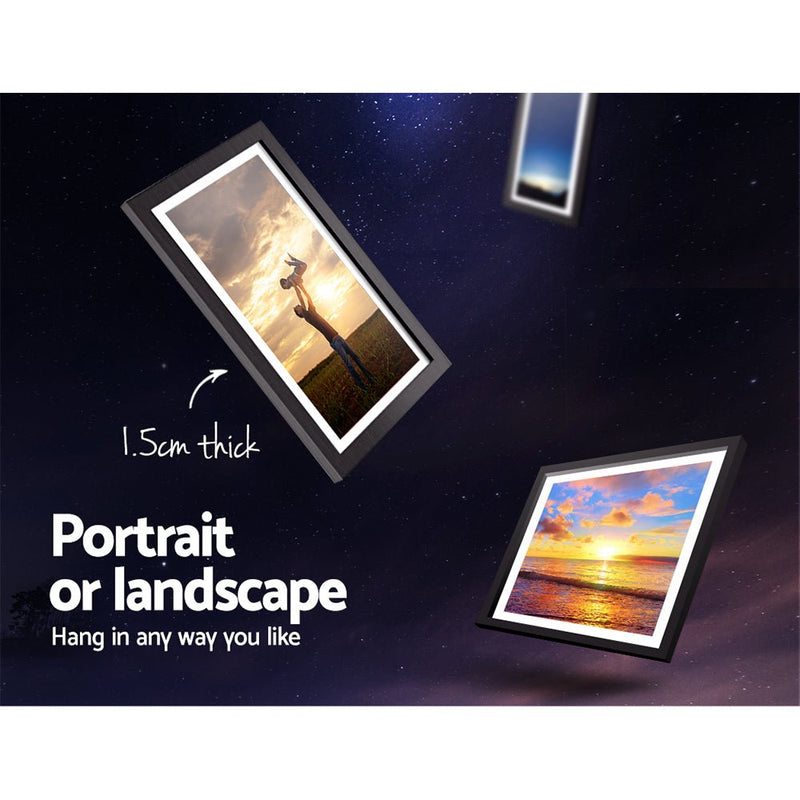 Artiss Photo Frames Art Holder 11PCS 5x7" 6x8" 8x10" Black - Decor Delight Aus
