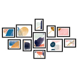 Artiss Photo Frames Art Holder 11PCS 5x7" 6x8" 8x10" Black - Decor Delight Aus