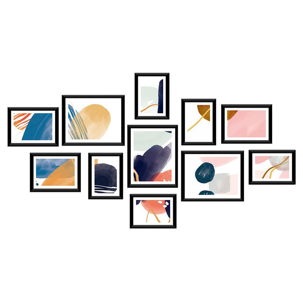 Artiss Photo Frames Art Holder 11PCS 5x7" 6x8" 8x10" Black - Decor Delight Aus