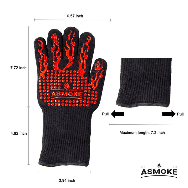 ASMOKE BBQ GLOVES - Decor Delight Aus