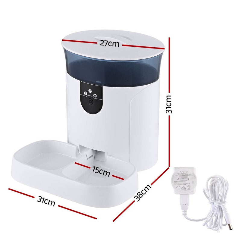 Auto Smart Pet Feeder 7L & Camera APP - Decor Delight Aus