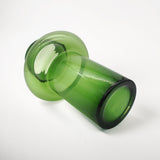 Bamboo Glass Vase - Green - Decor Delight Aus