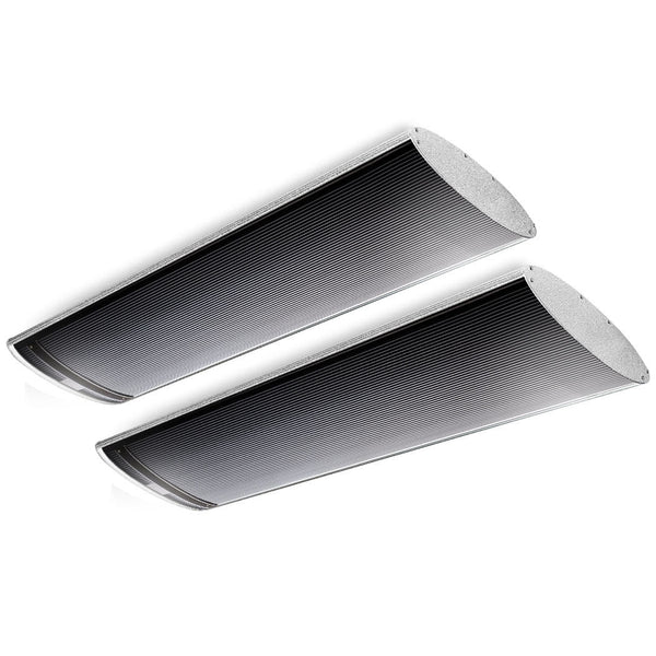 BIO Electric Outdoor Strip Heater Patio Radiant Panel Bar Wall Ceiling 2 X 2000W - Decor Delight Aus