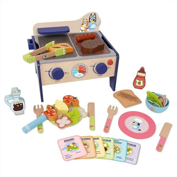 Bluey BBQ and Salad Playset - Decor Delight Aus