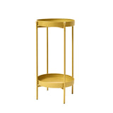 Classic Plant Stand - 2 - Tier Gold - Decor Delight Aus