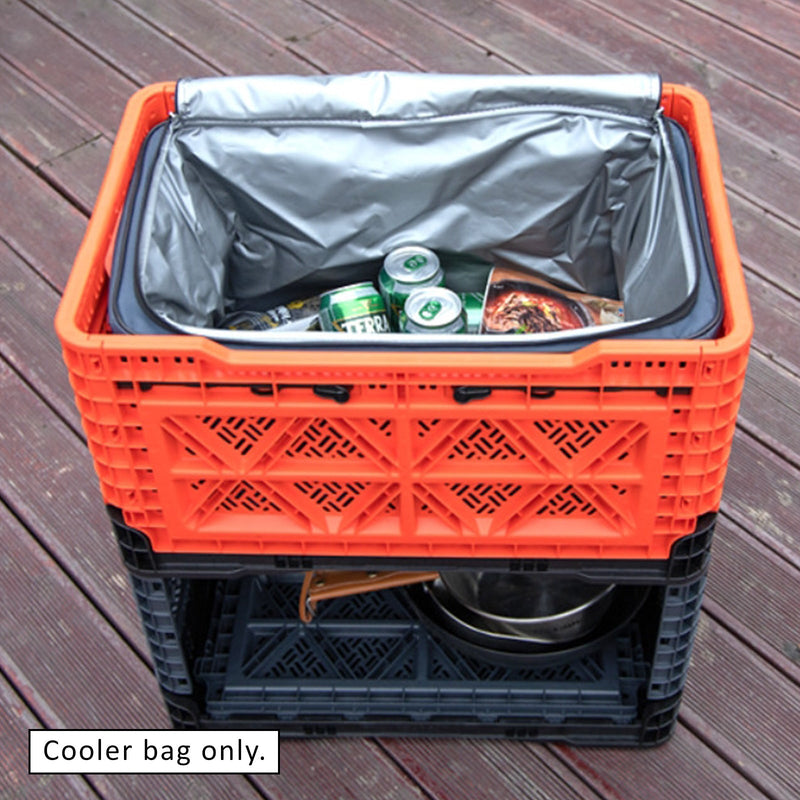 Cooler Bag for 48L Smart Foldable Stackable Crate Tool Collapsible - Decor Delight Aus