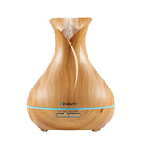 Devanti Aroma Diffuser Aromatherapy Light Wood 400ml - Decor Delight Aus