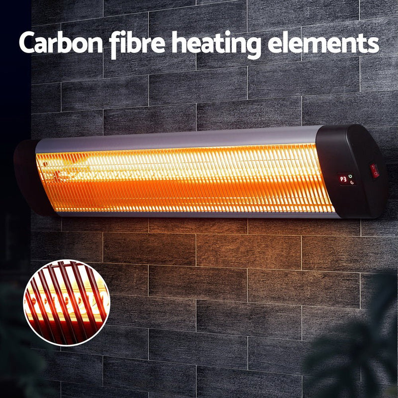 Devanti Electric Strip Heater Radiant Heaters 3000W - Decor Delight Aus