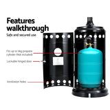 Devanti Outdoor Gas Patio Heater - Decor Delight Aus