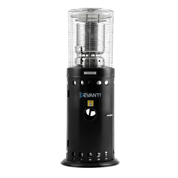 Devanti Outdoor Gas Patio Heater Black - Decor Delight Aus