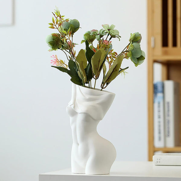 Feminine Body Vase Ceramic Home Decor - Decor Delight Aus