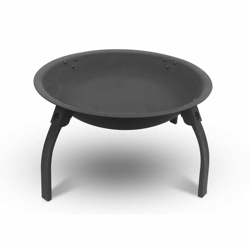 Fire Pit BBQ Charcoal Smoker Portable Outdoor Camping Pits Patio Fireplace 22" - Decor Delight Aus