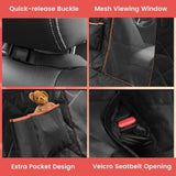 Floofi Pet Car Back Seat Cover Waterproof Safety - Decor Delight Aus