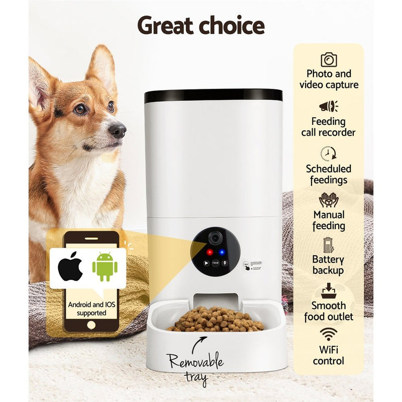 Food Dispenser 6L Wifi & Smart Timer - Decor Delight Aus