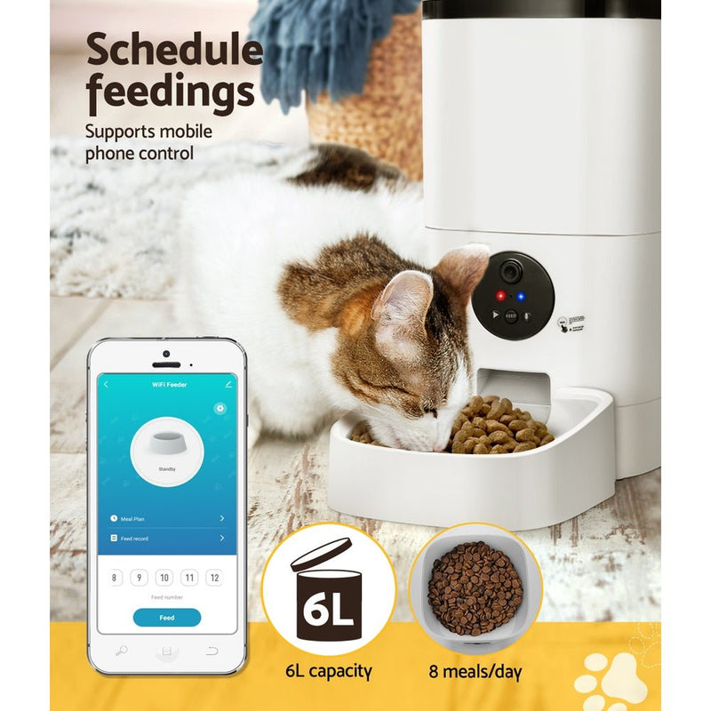 Food Dispenser 6L Wifi & Smart Timer - Decor Delight Aus