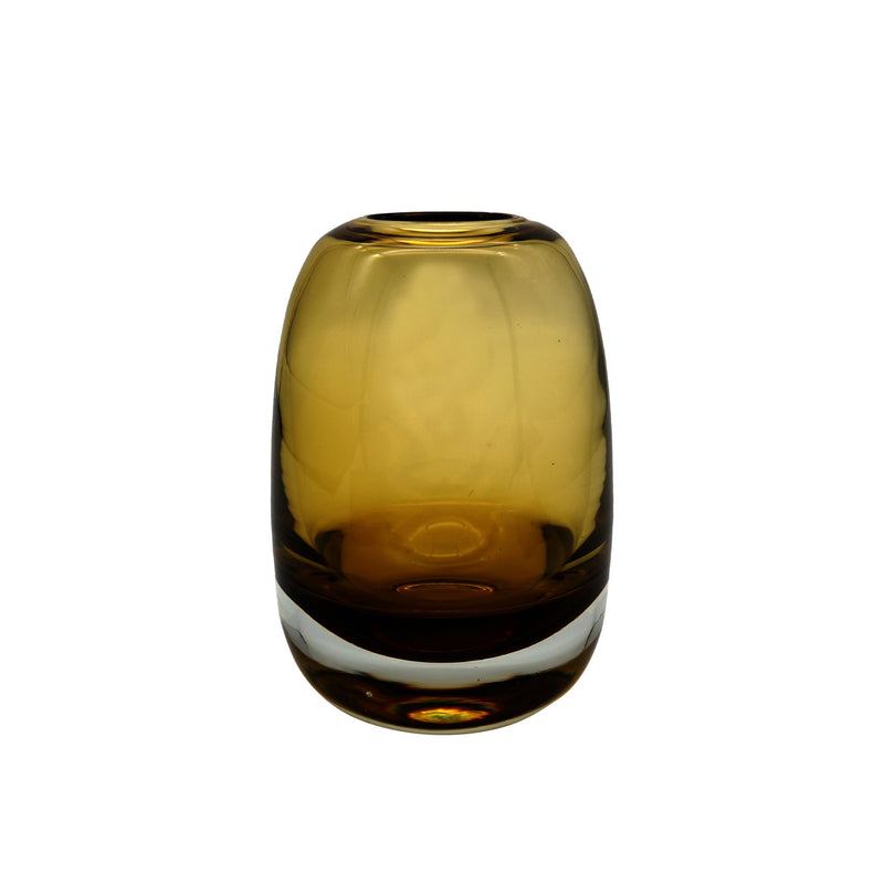 Grand Glass Vase Large Yellow - Decor Delight Aus