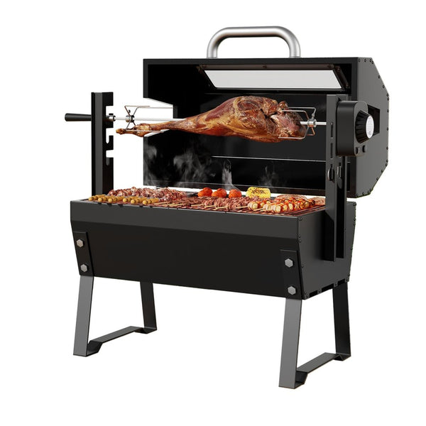 Grillz BBQ Grill Charcoal Electric Smoker Roaster - Decor Delight Aus