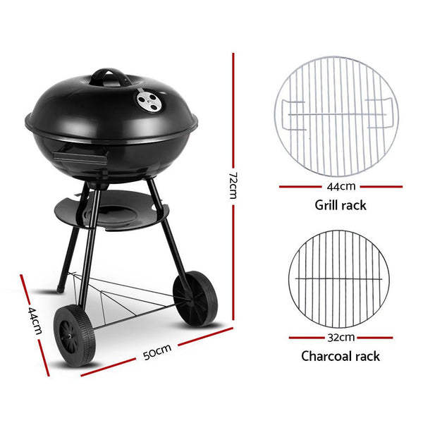 Grillz BBQ Grill Charcoal Smoker - Decor Delight Aus