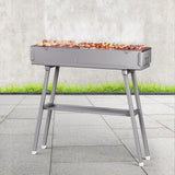 Grillz BBQ Grill Charcoal Smoker Barbecue Portable - Decor Delight Aus