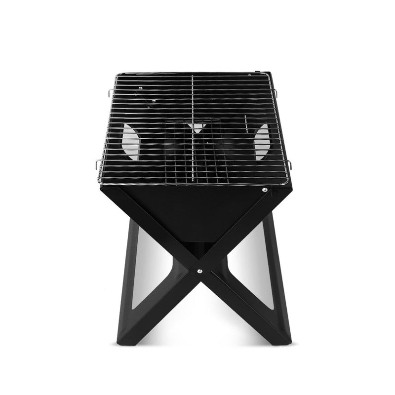 Grillz BBQ Grill Charcoal Smoker Foldable - Decor Delight Aus