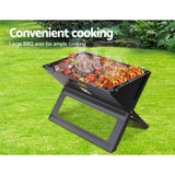 Grillz BBQ Grill Charcoal Smoker Foldable - Decor Delight Aus