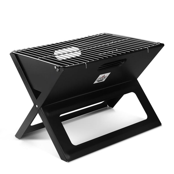 Grillz BBQ Grill Charcoal Smoker Foldable - Decor Delight Aus