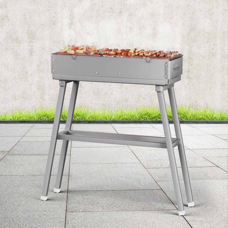 Grillz BBQ Grill Charcoal Smoker Portable Barbecue - Decor Delight Aus