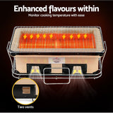 Grillz BBQ Grill Tabletop Charcoal Smoker - Decor Delight Aus
