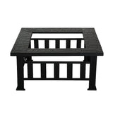 Grillz Fire Pit BBQ Grill 2 - In - 1 Table - Decor Delight Aus