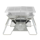 Grillz Fire Pit BBQ Grill with Carry Bag Portable - Decor Delight Aus