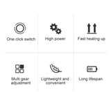Infrared Electric Wall Heater Patio Bathroom Heat Waterproof Strip with Remote - Decor Delight Aus