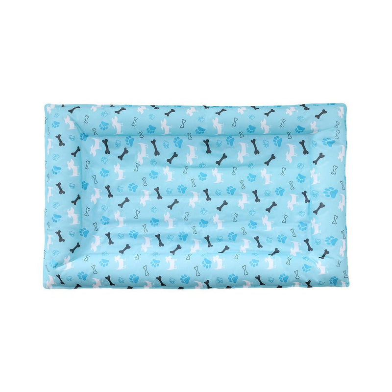 i.Pet Pet Cooling Mat Gel Dog Cat Self - cool Puppy Pad Large Bed Summer Blue - Decor Delight Aus