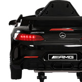 Kids Electric Ride On Car Mercedes - Benz AMG GTR Licensed Toy Cars Remote Black - Decor Delight Aus
