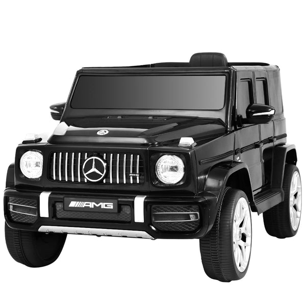 Kids Electric Ride On Car Mercedes - Benz Licensed AMG G63 Toy Cars 12V Black - Decor Delight Aus
