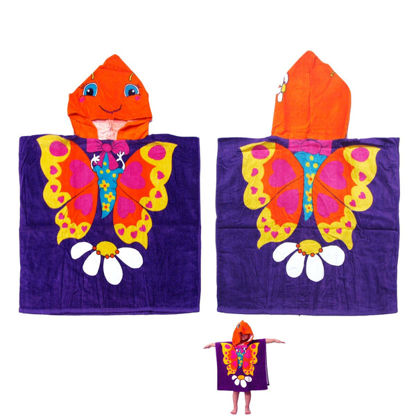 Kids Hooded Towel Poncho | Fun Designs - Decor Delight Aus