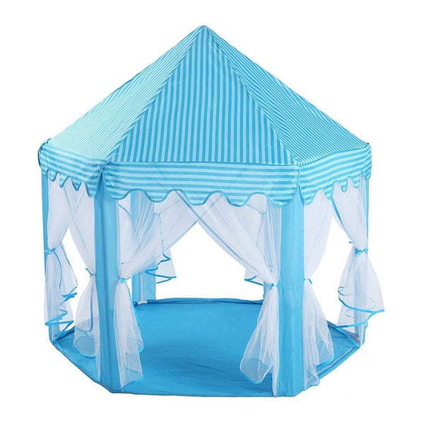 Kids Tent with LED Lights - Blue - Decor Delight Aus