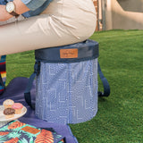 Lazy Dayz Insulated Cooler Stool - Makena - Decor Delight Aus