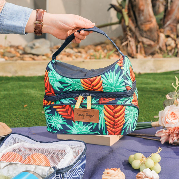 Lazy Dayz Insulated Deluxe Lunch Cooler - Mossman - Decor Delight Aus