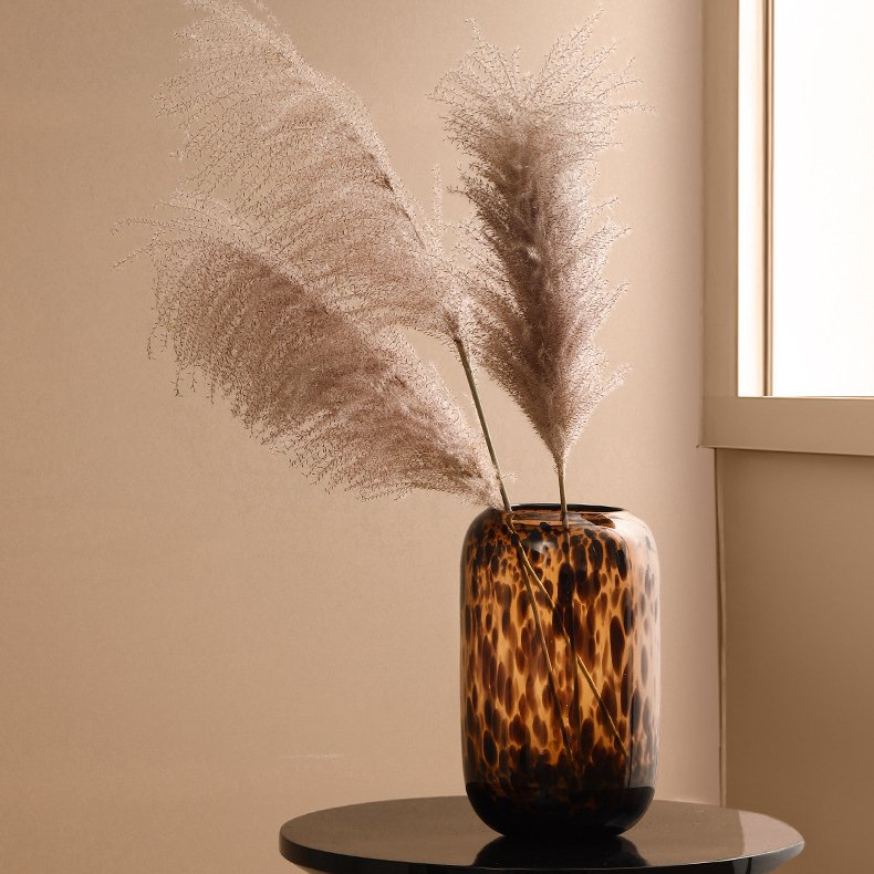 Leopard Glass Vase - Decor Delight Aus