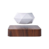 Levitating Plant Pot - Dark Wood Base - Decor Delight Aus