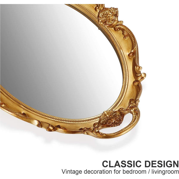 Oval Antique Gold 25x38cm - Decor Delight Aus