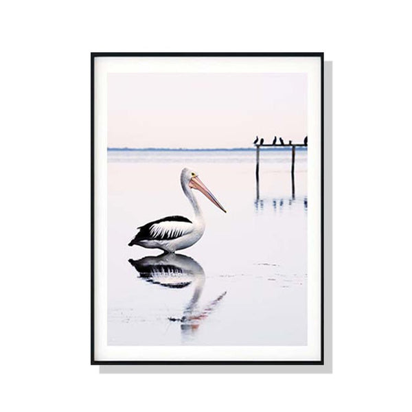 Pelican | Black Frame - Decor Delight Aus
