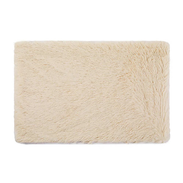 Plush Pet Blanket (80x55cm) Light Brown - Decor Delight Aus