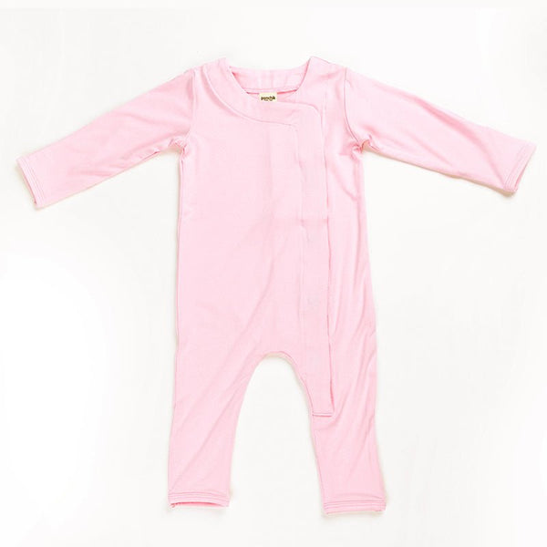 Ponchik Babies + Kids - Magnetic Bamboo Body Suit - Love - 12 - 18m - Decor Delight Aus