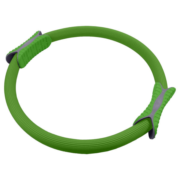 Powertrain Pilates Ring Band Yoga Home Workout Exercise Band Green - Decor Delight Aus